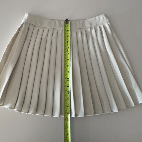 Commense Suit Waistcoat With Pleated Mini Skirt Set  White NWT, Size M - Picture 10 of 16